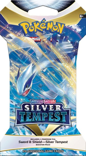 Silver Tempest Sleeved Booster Pack 10 Pack Lot | Sword & Shield