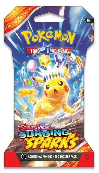 Pokemon Surging Sparks Sleeved Booster Pack | Scarlet & Violet