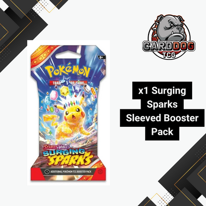 Pokemon Surging Sparks Sleeved Booster Pack | Scarlet & Violet