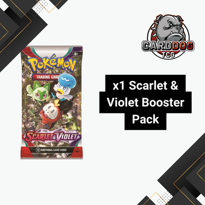 sv base set booster box Pokemon Scarlet & Violet (SV1) Base Loose Booster Pack – CardDogTCG