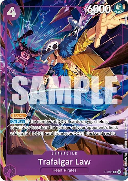 One Piece Trafalgar Law Promo P-093 (NM)