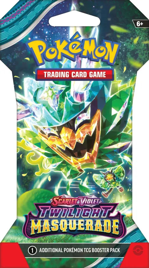 Pokemon Twilight Masquerade Sleeved Booster Pack Case (x144 packs)