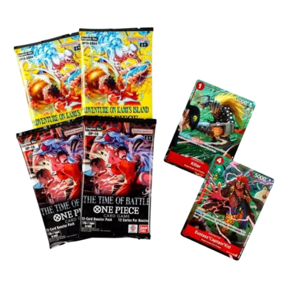One Piece TCG - Volume 8 Illustration Box [OP-15 + OP-16]