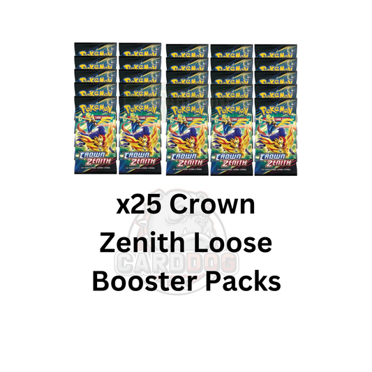 Crown Zenith Loose Booster Pack - 25 Pack Lot